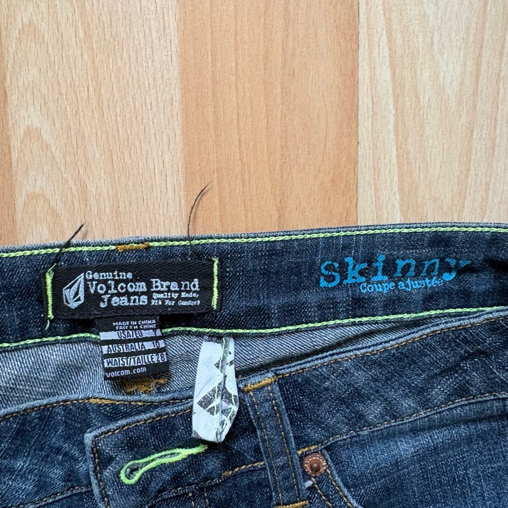 Volcom Men's Skinny Jeans - Dark Wash